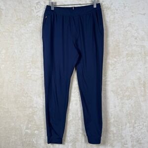 Fourlaps Re-Up Joggers Mens Small Navy Blue Activewear Training Athletic Track